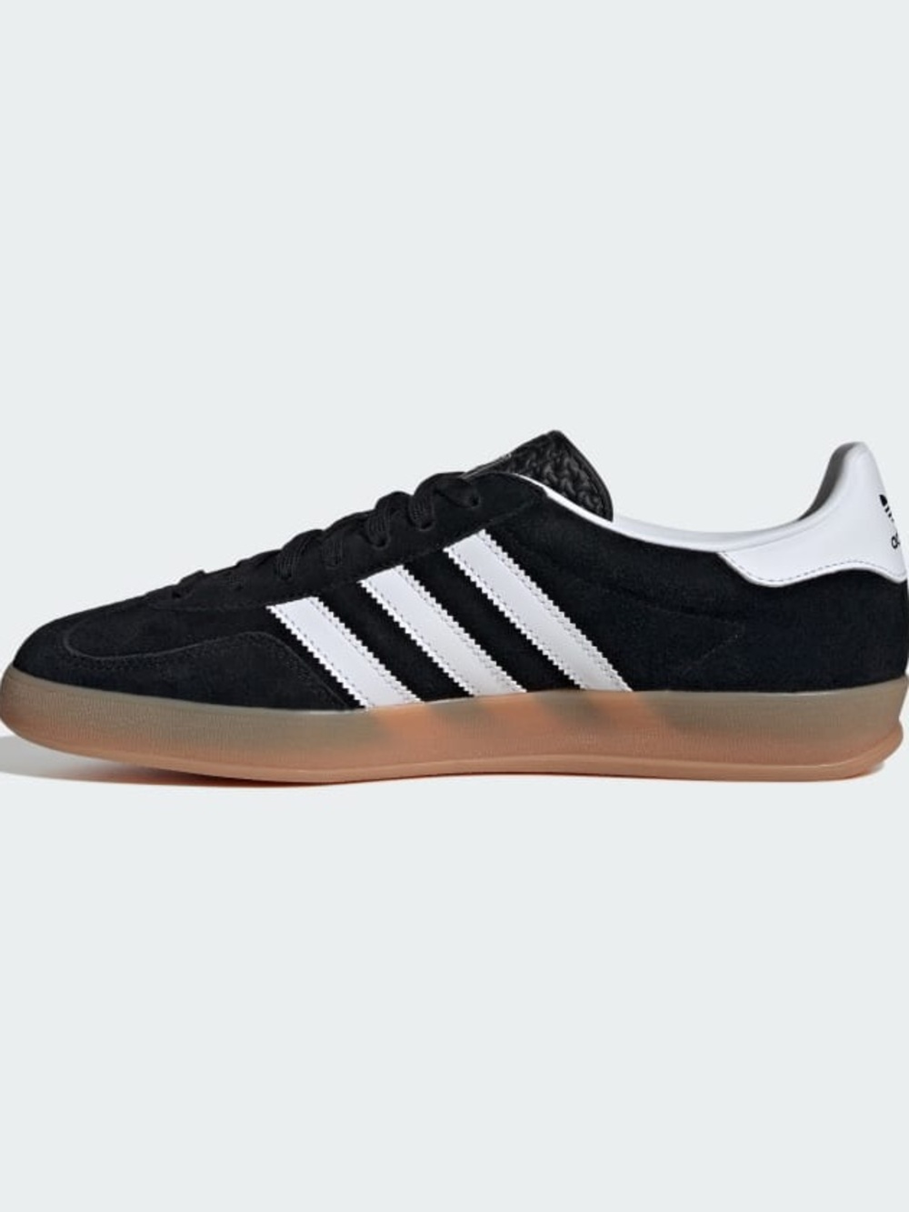adidas Gazelle Indoor Suede Sneaker in Black White 9 BNWT Best selling shoes - Picture 7 of 9